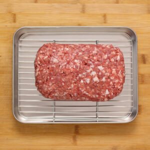 Fresh minced lean lamb coarse